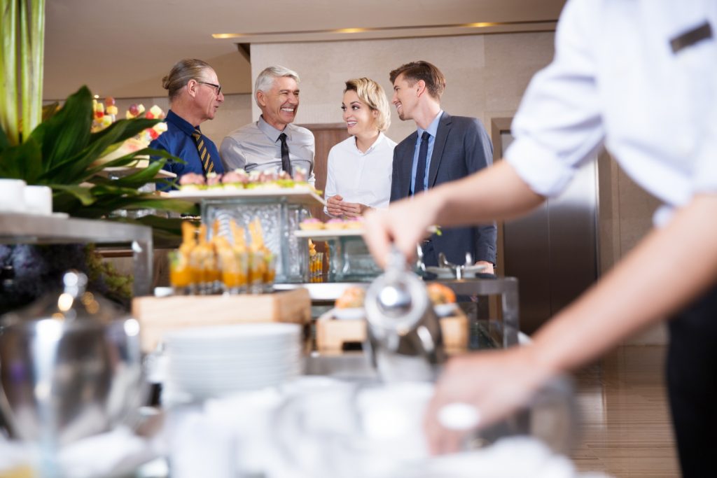 gente en eventos en vivo para restaurantes