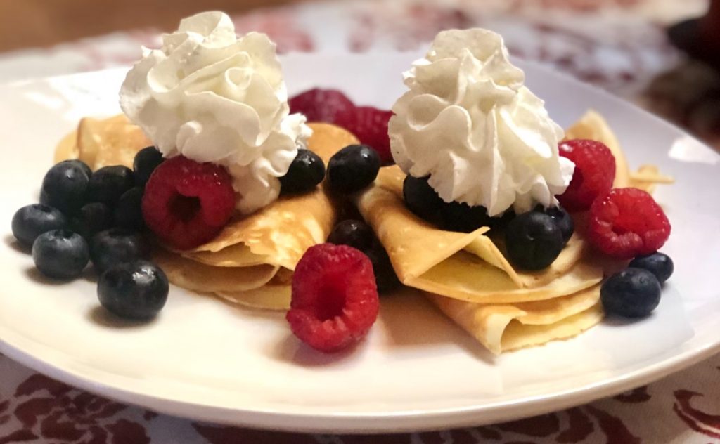 crepas de vainilla