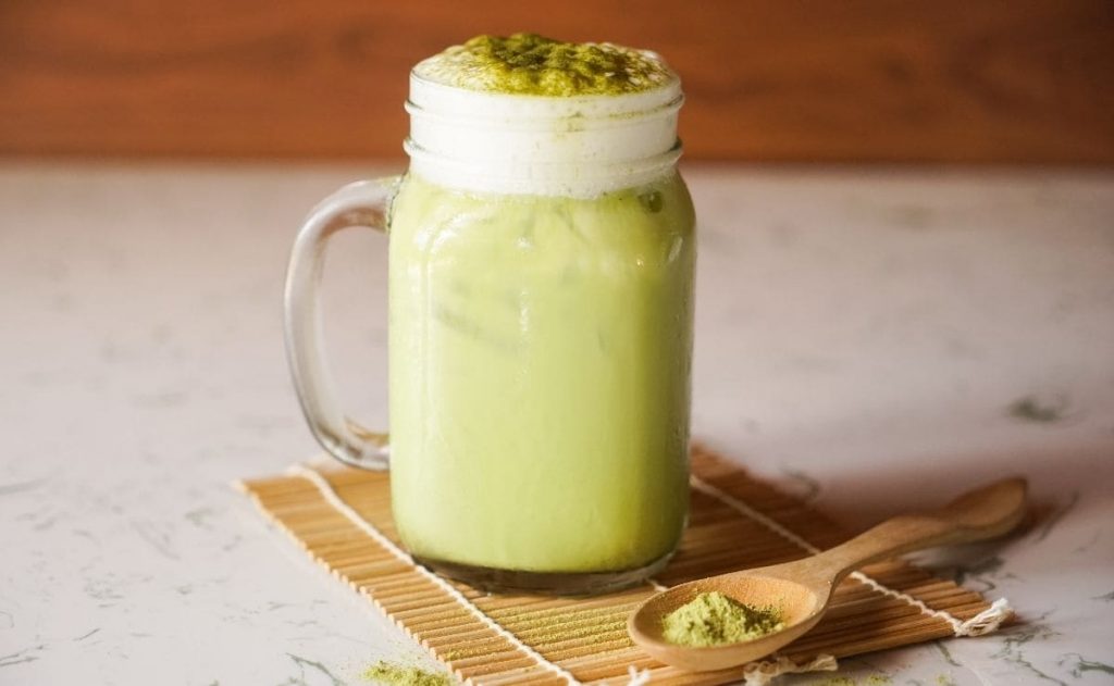 smoothie de matcha