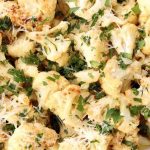 Platillo con coliflor