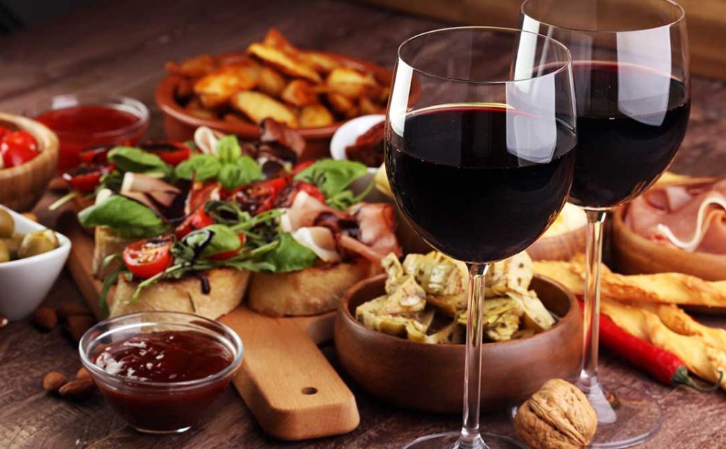 Cómo maridar el vino con la comida