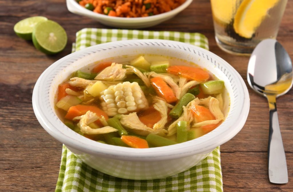 El mejor caldo de pollo