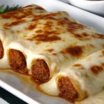 Los canelones rellenos de carne