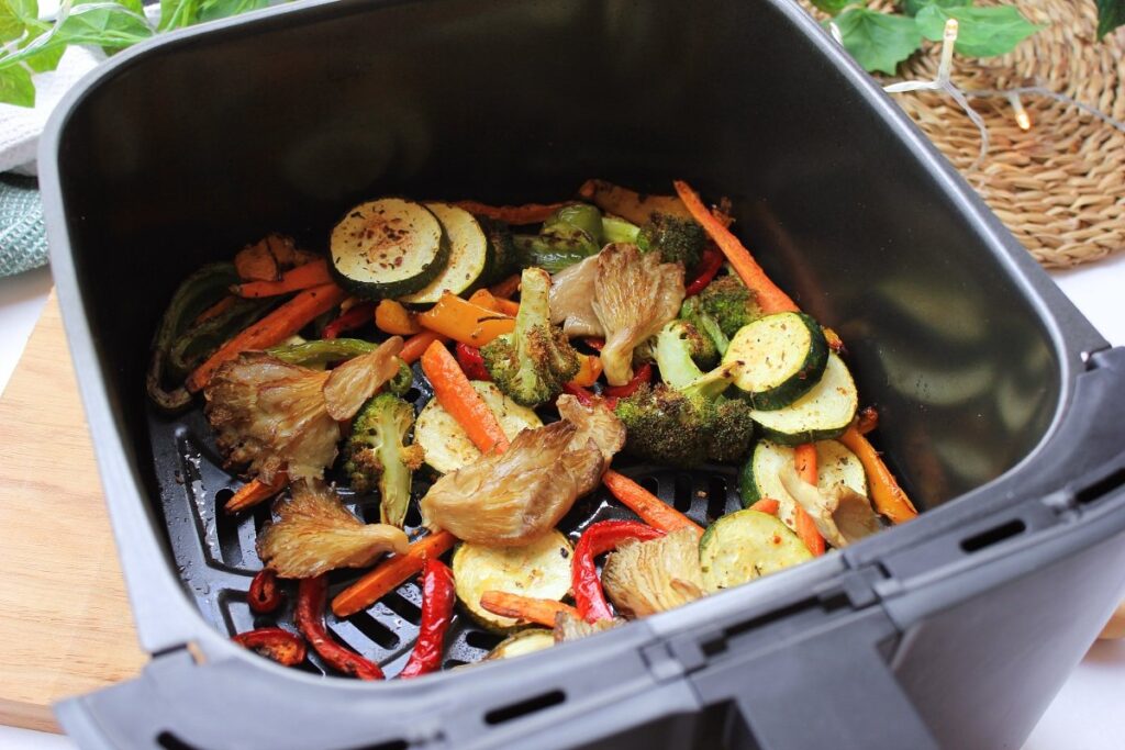 verduras en la airfryer
