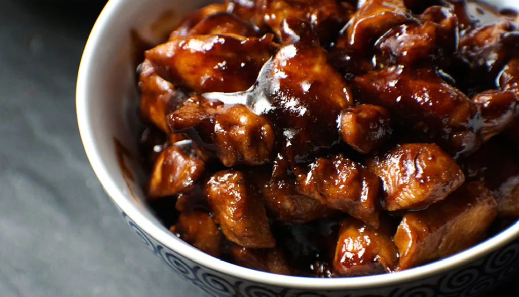 bowl de pollo teriyaki