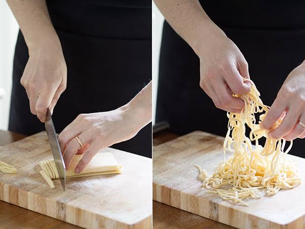 proceso para pasta